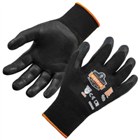 Ergodyne 17953 7001 M Black Abrasion Resis Nitrile-Coated Gloves