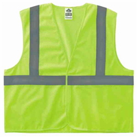 Ergodyne 20977 8205Hl 2Xl/3Xl Lime Type R Class 2 Super Mesh Vest