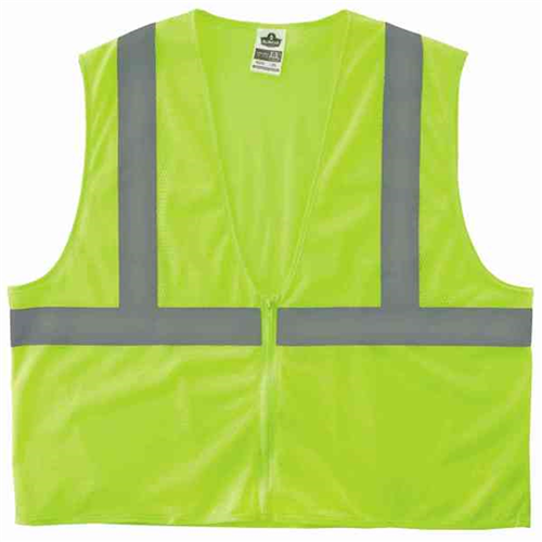 Ergodyne 20993 8205Z S/M Lime Type R Class 2 Super Mesh Vest