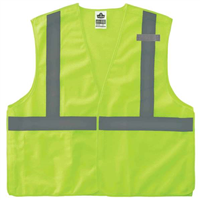 Ergodyne 21077 8215Ba 2Xl/3Xl Lime Type R Class 2 Breakaway Mesh Vest