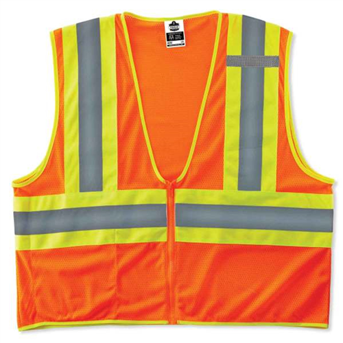 Ergodyne 21301 8229Z Xs Orange Type R Class 2 Two-Tone Vest