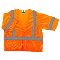 Ergodyne 22013 8310Hl S/M Orange Type R Class 3 Vest