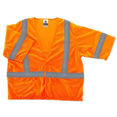 Ergodyne 22015 8310Hl L/Xl Orange Type R Class 3 Vest