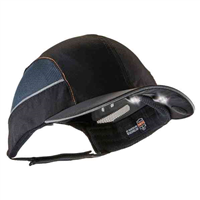 Ergodyne 23370 8960 Short Brim Black Bump Cap W/ Led Lighting Tech