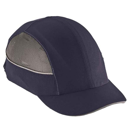 Ergodyne 23373 8960 Short Brim Navy Bump Cap W/ Led Lighting Tech