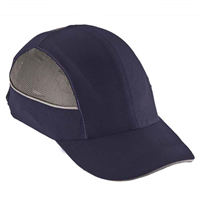 Ergodyne 23375 8960 Long Brim Navy Bump Cap W/ Led Lighting Tech
