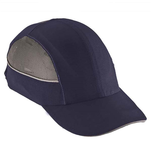 Ergodyne 23375 8960 Long Brim Navy Bump Cap W/ Led Lighting Tech
