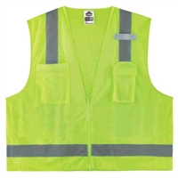 Ergodyne 24023 8249Z S/M Lime Type R Class 2 Surveyors Vest