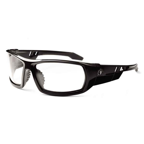 Ergodyne 50000 Odin Clear Lens Black Safety Glasses