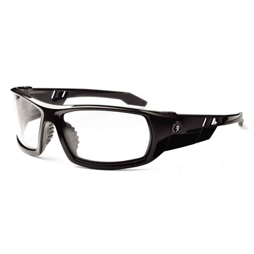 Ergodyne 50003 Odin Anti-Fog Clear Lens Black Safety Glasses