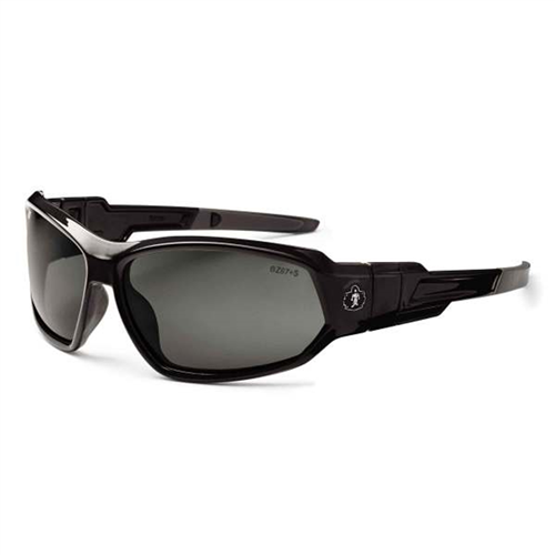 Ergodyne 56030 Loki Smoke Lens Black Safety Glasses Sunglasses