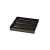 3 Compartment Organizer Tray, Black