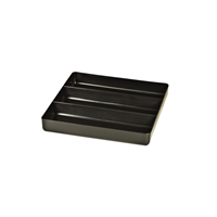 3 Compartment Organizer Tray, Black