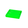 10.5 x 10.5" 3 compartment Organizer Tray - Green