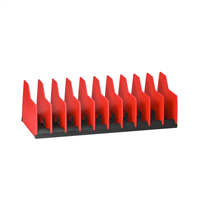 Ernest 5500 10 -Tool Plier Pro Organizer- Red/Black