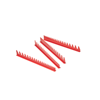 Ernest 6014 Ernst Mfg. 40 Tool Space Saver Wrench Rails, Red