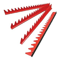 Ernest 6014M Ernst Mfg. 40 Tool Space Saver Wrench Rails, Red with Magnet