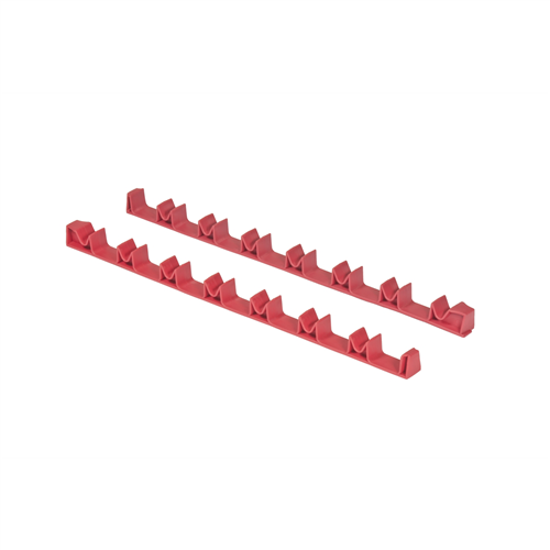 14 Tool No-Slip Low Profile Screwdriver Rails, Red