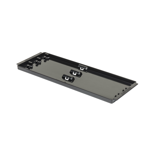 3 Rail Socket Boss Tray 13", Black