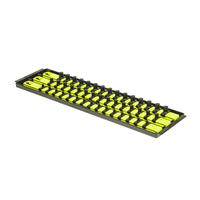 18 in. 3 Rail Twist Lock HI-VIZ Socket Boss