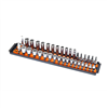 2 Rail Twist Lock Socket Boss 18", Orange - 3/8"