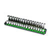 2 Rail Twist Lock Socket Boss 18", Green- 1/2"