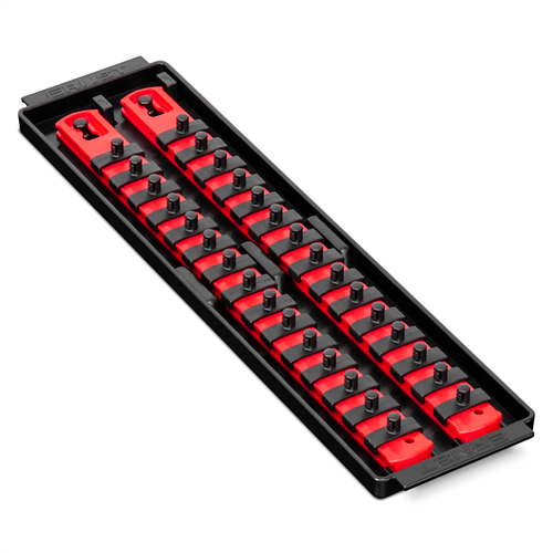 2 Rail Twist Lock Socket Boss 13", Red - 1/4"
