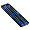2 Rail Twist Lock Socket Boss 13", Blue - 3/8"