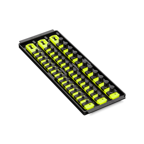 3 Rail Twist Lock Socket Boss 13", HI-VIZ - 1/4", 3/8" & 1/2"