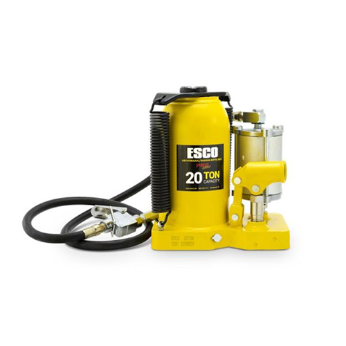 Esco 10381 20 Ton Hd Pro Series Air Hydraulic Bottle Jack