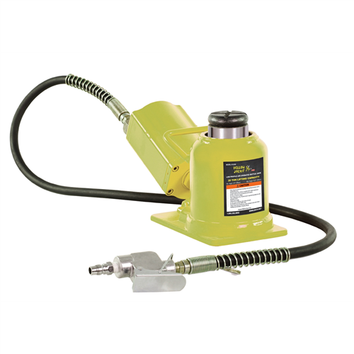 JACKIT-20 Ton Air Hydraulic Bottle Jack - Yellow