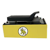Esco 10877 5-Qt Metal Air Hydraulic Pump Yellow Jackit