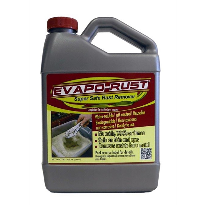 EVAPO-RUSTâ„¢ Rust Remover, Case of 4 - 1 Quart Bottles