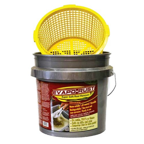 EVAPO-RUSTâ„¢ Rust Remover with Bucket and Strainer, 3.5 Gallon