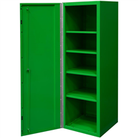 Extreme Tools Dx192100Slgnbk Dx 19 X 21 Locker 4 Shelvesgreen W/Black Handle