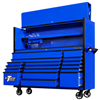Extreme Tools Dx7218Hruk Dx 72 Hutch & 17 Draw Roller Cabinet Combo Blue