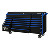 Tpl Bank Roller, Black, Blue-Drawer - Tool Storage