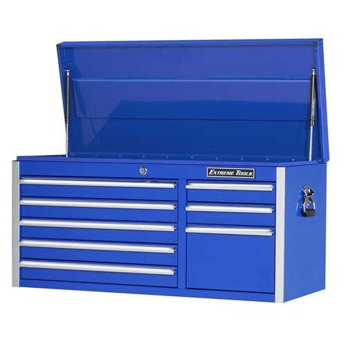 41" 8 Drawer Professional Tool Chest In Blue - Tool Drawers