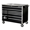 55" 11 Drawer Professional Roller Cabinet - Black