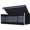 Extreme Tools 72" 15 Drawer Prof Top Chest, Black