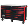 Extreme Tools Ex7217Rcqbkrd 72Wx30D 17 Draw Trip Bank Roll Cabinet Black Red