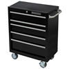 30"W x 20"D Roller Cabinet, Textured Black