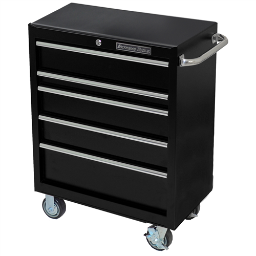 30"W x 20"D Roller Cabinet, Textured Black