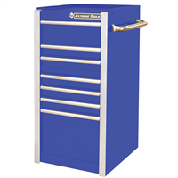 Extreme Tools 19" 7-Drawer Side Box, Blue - Tool Drawers