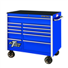 Extreme Tools 41" 11-Drawer Roller Cabinet, Blue