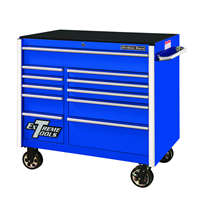 Extreme Tools 41" 11-Drawer Roller Cabinet, Blue
