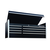 Extreme Tools 55" 8-Drawer Top Chest, Black - Tool Drawers