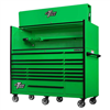 Extreme Tools Rx7220Hrgk Rx 72 Hutch & 19 Draw Roller Cabinet Combo Green