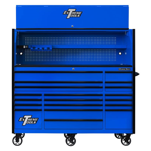 Extreme Tools Rx7220Hrku Rx Series 72 Pro Hutch & 19 Drawer Roller Cab