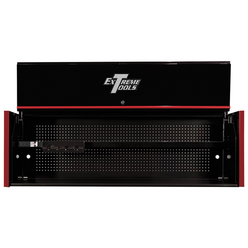 Extreme Tools Rx Series Pro Hutch Black Red-Drawer